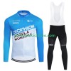Conjunto Maillot + Culotte largo con tirantes Invierno Termico Decathlon Ag2R 2024